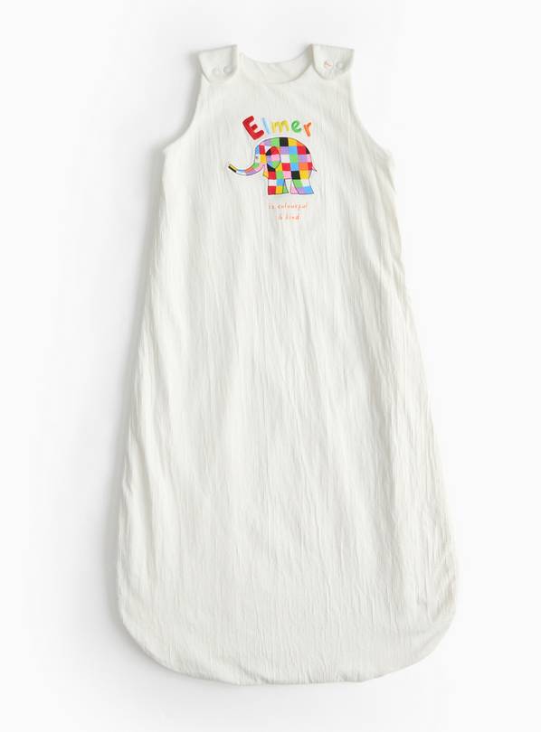 Elmer The Patchwork Elephant 0.5 Tog Sleeping Bag 12-18 months